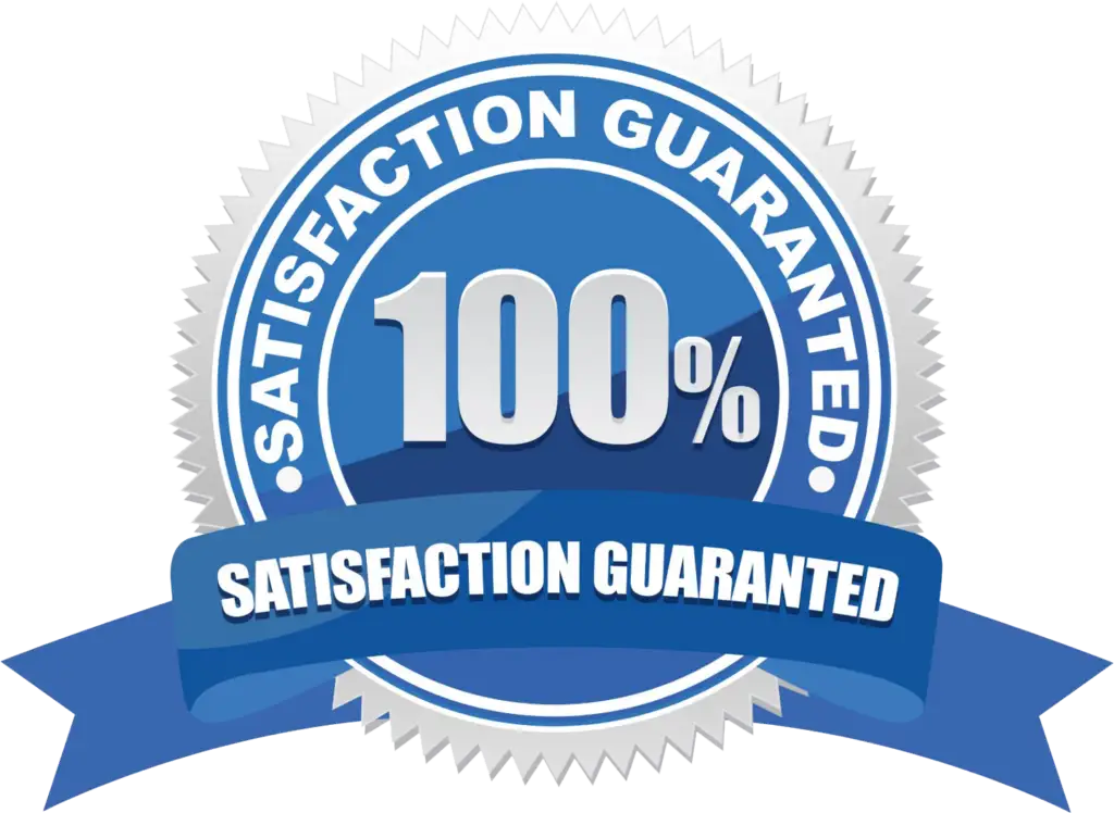 satisfaction guaranted